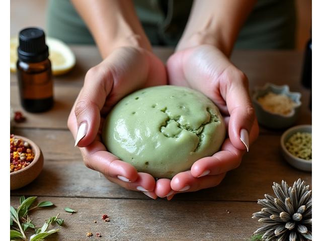 手作り石鹸クラフトのワークショップ風景